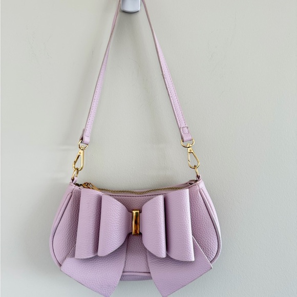 Crossi Pastel Pink Y2K Princess Handbag Balletcore Small Purse Romantic Chic Bag - Picture 2 of 7